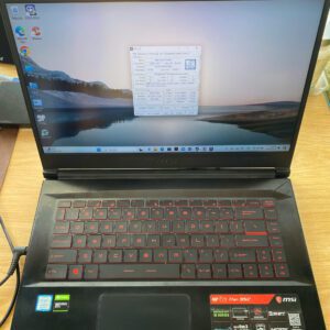 LAPTOP GAMING MSI GF63 Thin 9SC Core i5 9300H đẹp